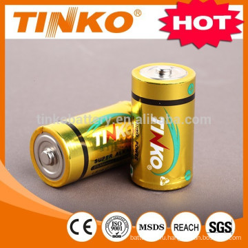 TINKO супер щелочная батарея AM-1 D Размер батареи 2шт/блистер горячие продажи щелочной--AA/AAA